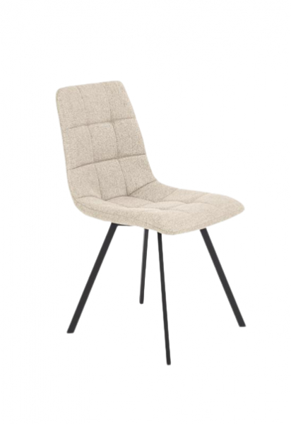 Stol 'Villena' - Beige/Sort