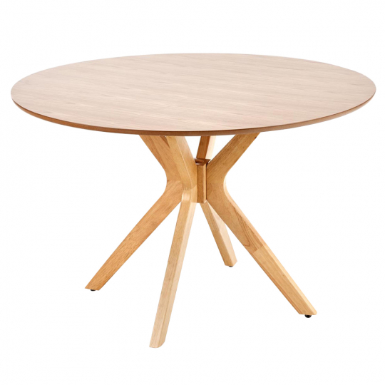 Spisebord 'Nicolas' Rundt 120cm - Natur