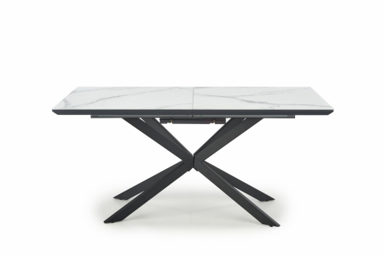 Spisebord 'Diesel' 160-200cm - Grå/marmor