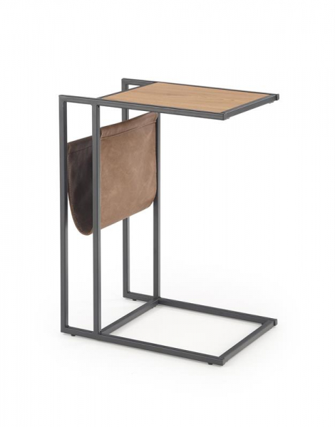 Sidebord 'Malmby' - Eg/Sort