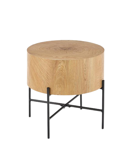 Sidebord 'Lapland' - Eg/Sort