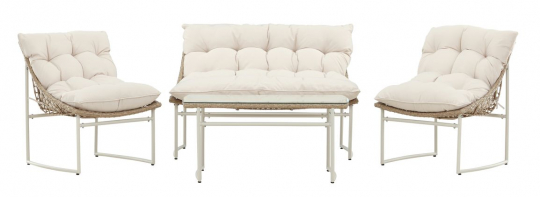 Loungesæt 'Calador' - Beige