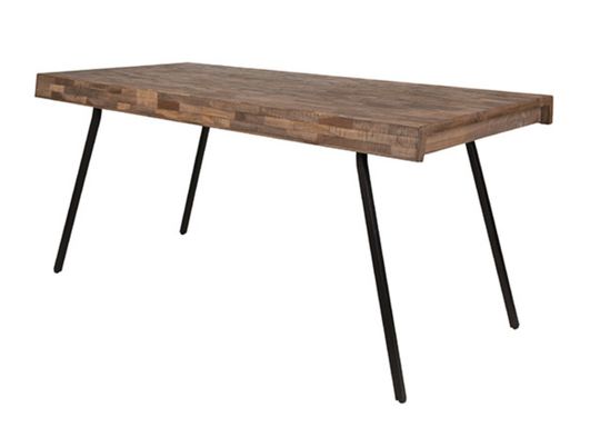 Spisebord 'Suri' - Teak/Stål