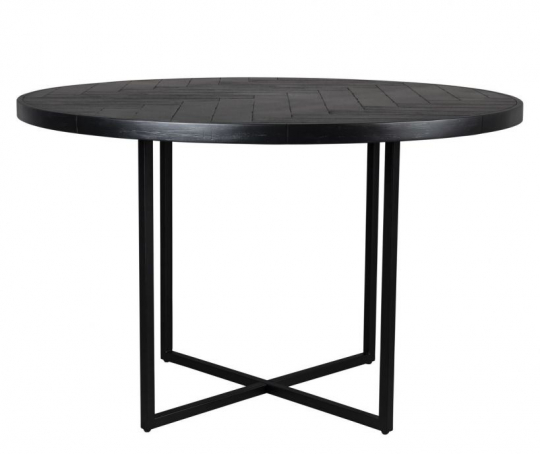 Spisebord 'Class' 120cm - Sort
