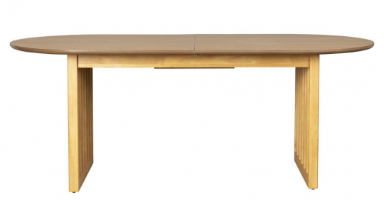 Udtrækkeligt bord 'Barlet' 200-240x90cm - Natur