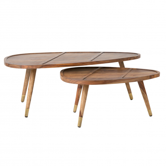 Sofabord 'Sham' 2set - Natur