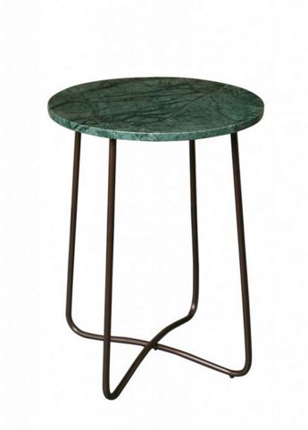 Sidetabel 'Emerald' - Sort/Grøn