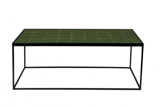 Sofabord 'Glazed' 43x93 - Grøn