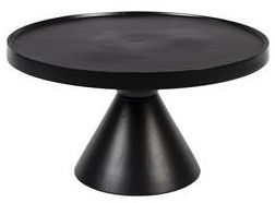 Sofabord/Sidebord 'Floss' Rund 60cm - Sort 