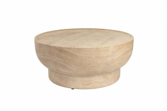 Sofabord 'Noble' Rund - Beige