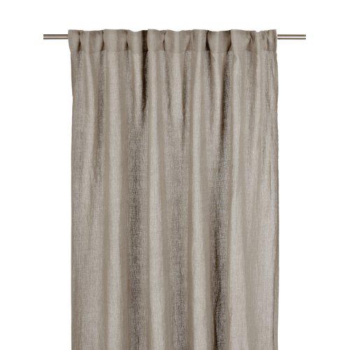 Gardin 'Julie' 2-pak 145x280 - Brun
