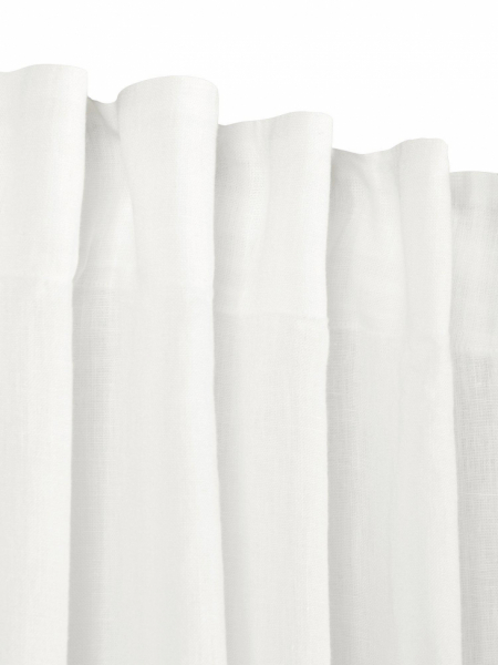 Gardinkappe 'Julie' 50x250 - Offwhite