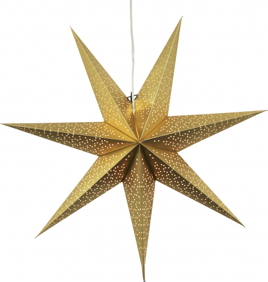 Julestjerne 'Dot' 70cm - Guld