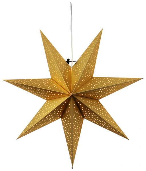 Julestjerne 'Dot' 54cm - Guld
