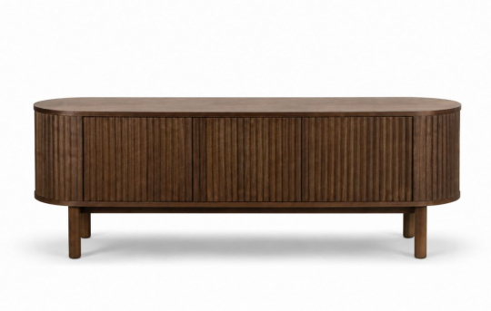 TV-bord 'Myshult' 160x40cm - Valnød