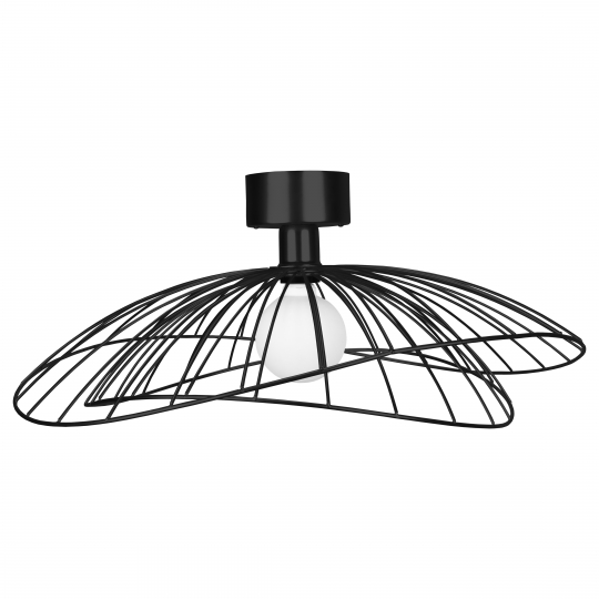 Loftlampe 'Ray' - Sort