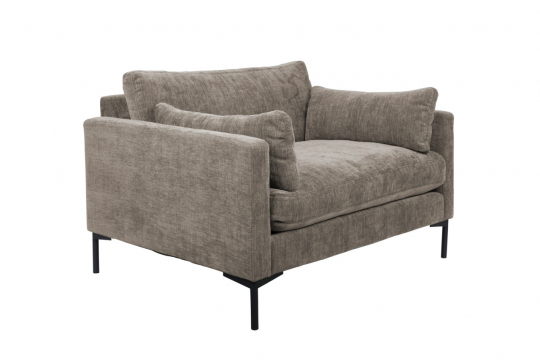 Lænestol 'Love seat' - Brun