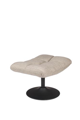 Puf 'Hocker bar' - Lysgrå