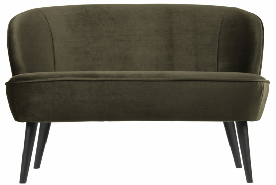 Sofa 'Sara' - Grøn/Sammet