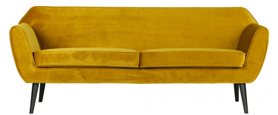 Sofa 'Rocco' - Okker/Sammet