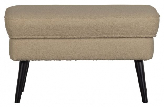 Puf 'Rocco' - Beige/Teddy