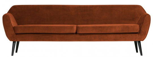 Sofa 'Rocco' - Rust/Sammet