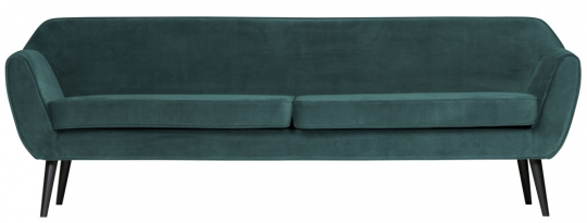 Sofa 'Rocco' - Petrol/Sammet