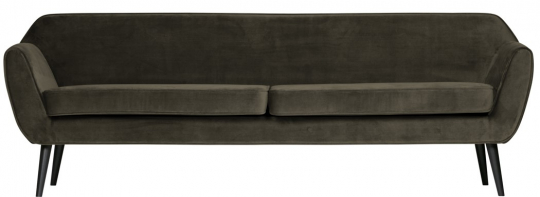 Sofa 'Rocco' - Grøn/Sammet