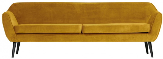 Sofa 'Rocco' - Okker/Sammet