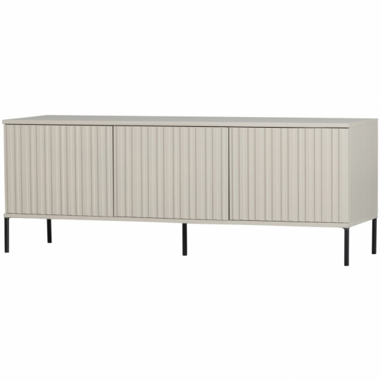 TV-bord ‘New Gravure’ 150 cm - Beige/Sort