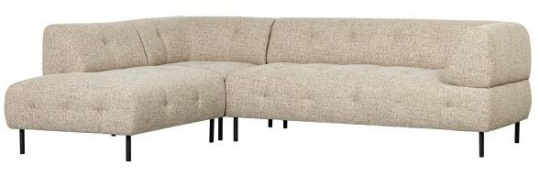 Venstre hjørnesofa 'Lloyd' - Beige