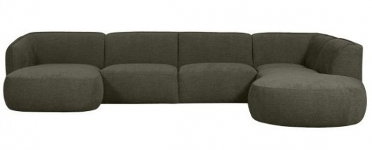 Sofa højre 'Polly' - Grøn
