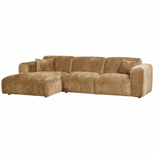 Sofa ‘Cloud’ 3-personers chaiselong venstre - Gul