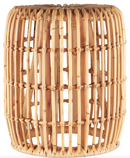 Puf 'Sol' - Rattan 