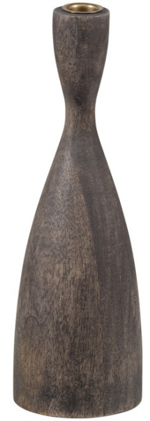 Lysestage 'Rosa' 28 cm - Brun