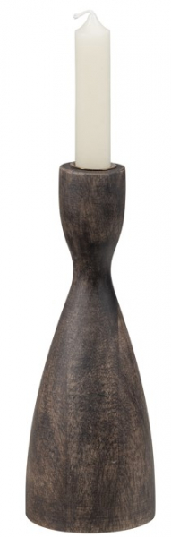 Lysestage 'Rosa' 22cm - Brun