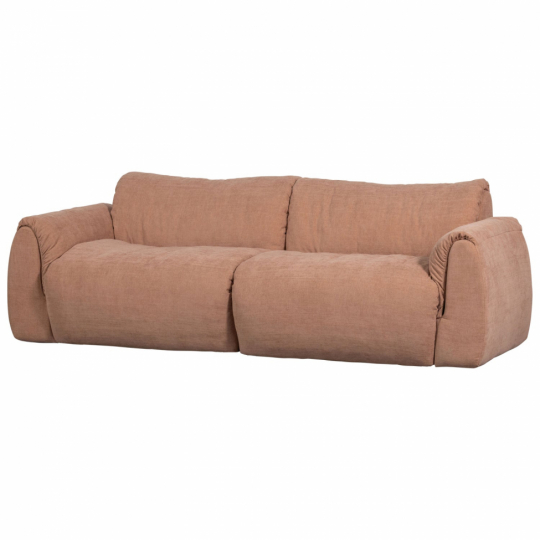 Sofa ‘Baggy’ 2-sits - Brun/Rosa