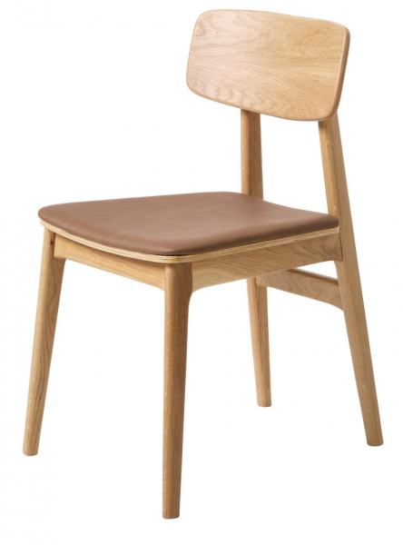 Stol 'Garde' - Eg/Brun