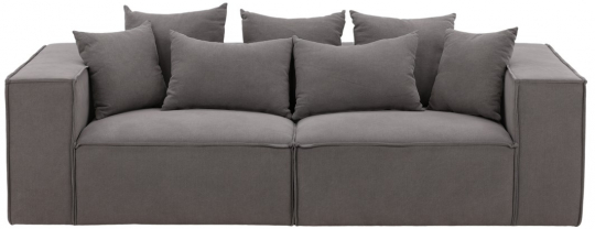 Sofa 'Gällivare' 3-sæde - Grå