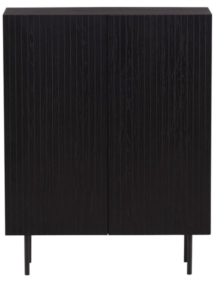 Skab 'Björkön' 80x103 - Sort