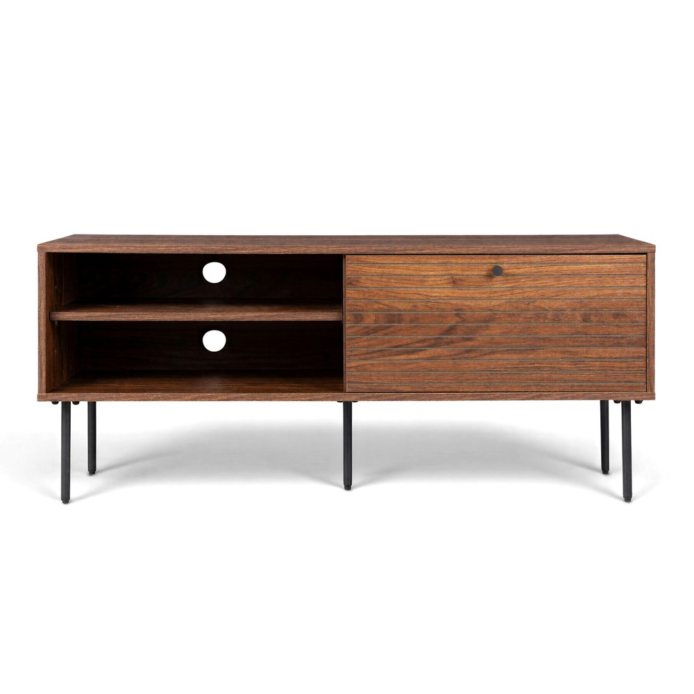Sidebord 'Stripes Low' 120x42x50 cm - Brun