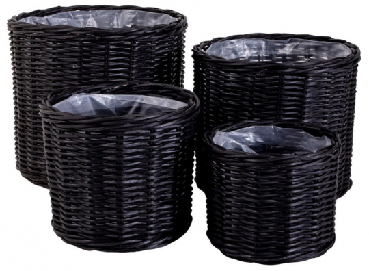 Kurve 'Bogor Black' 4-pak - Sort