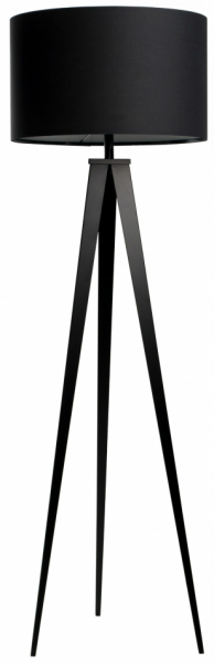 Gulvlampe 'Tripod' - Sort