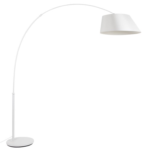 Gulvlampe 'Arc' - Hvid