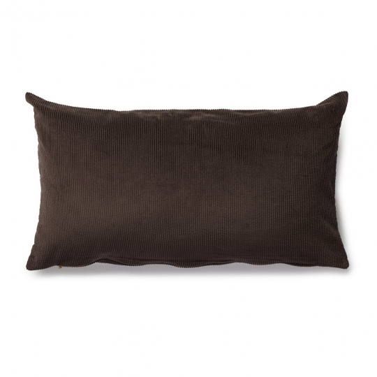 Pudebetræk 'Corduroy' 70x40cm - Brun