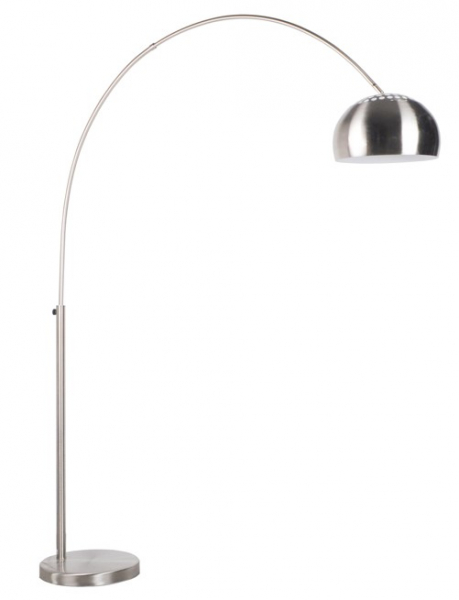 Gulvlampe 'Bow' - Sølv
