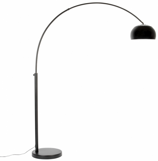 Gulvlampe 'Metal Bow' - Sort