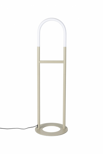 Gulvlampe 'Arch' - Beige