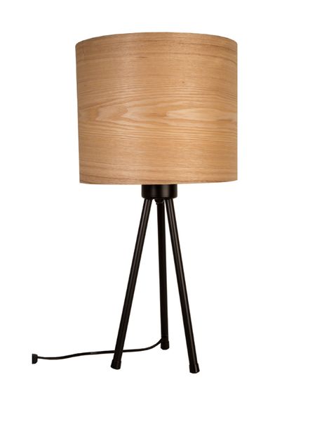 Bordlampe 'Woodland' - Sort/Natur