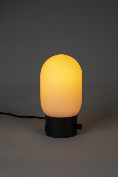 Bordlampe 'Urban Charger' - Sort